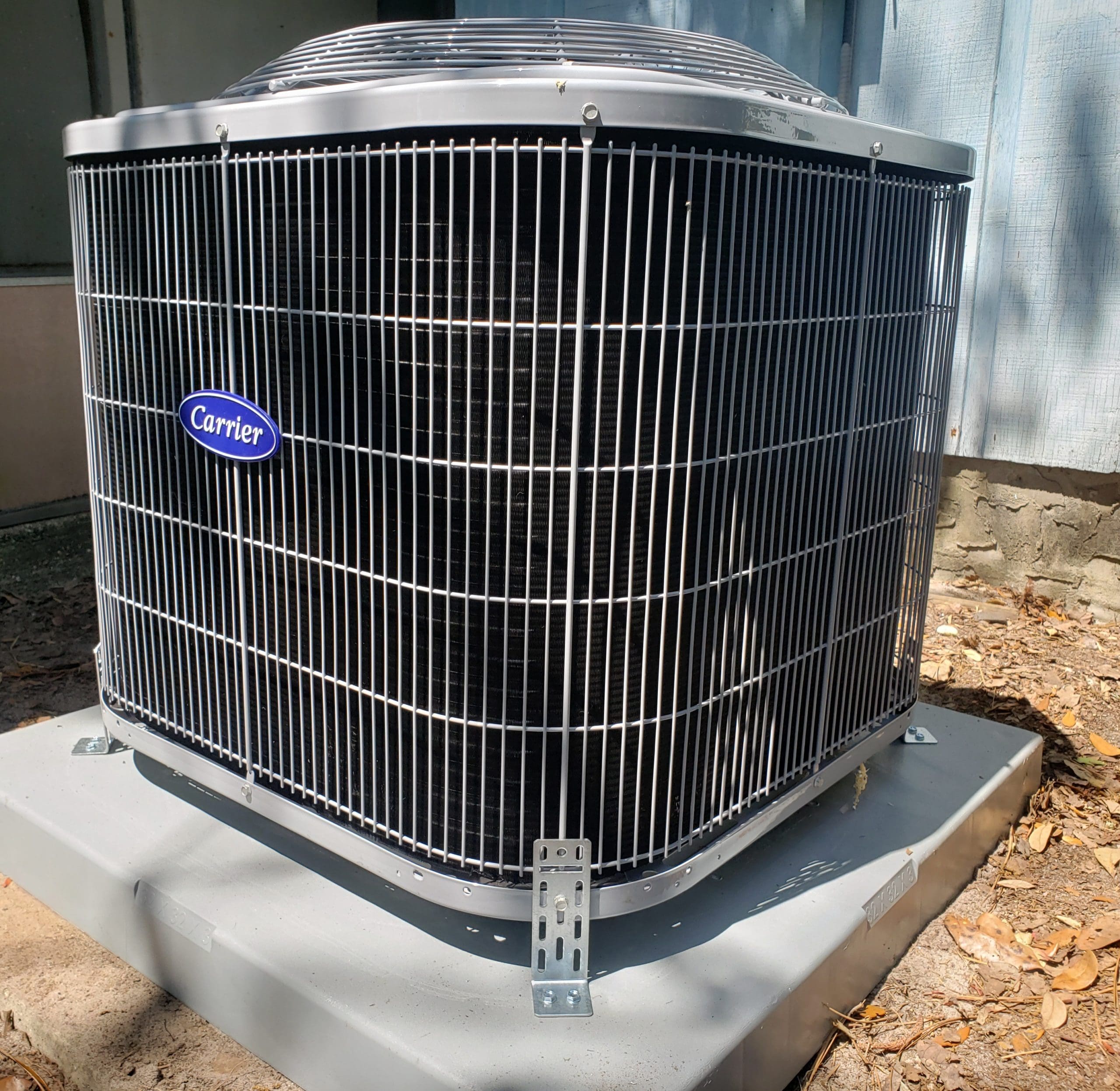 Carrier AC unit installed by Air Care Service